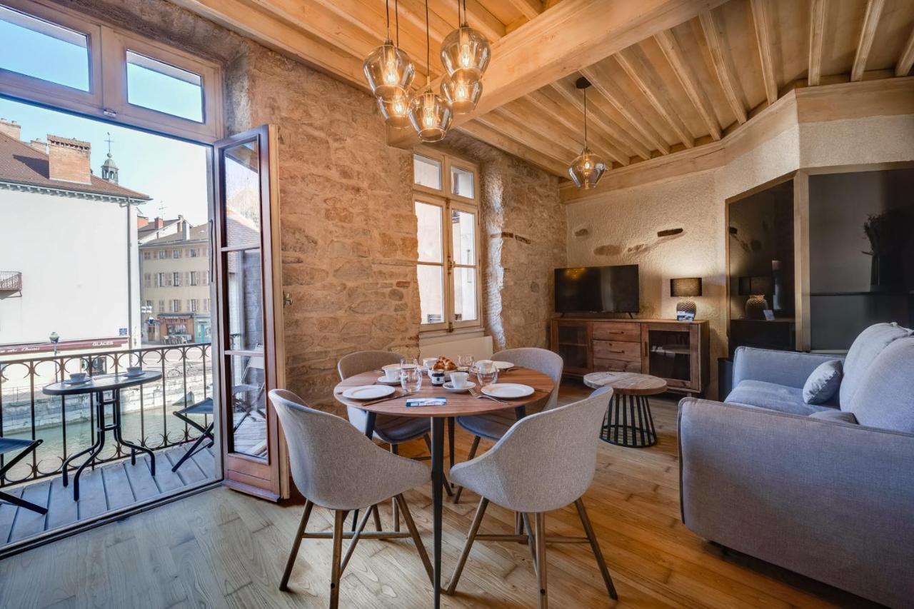 Le Balcon Perriere I - Charming Apartment With Direct View Of The Thiou Annecy Ngoại thất bức ảnh